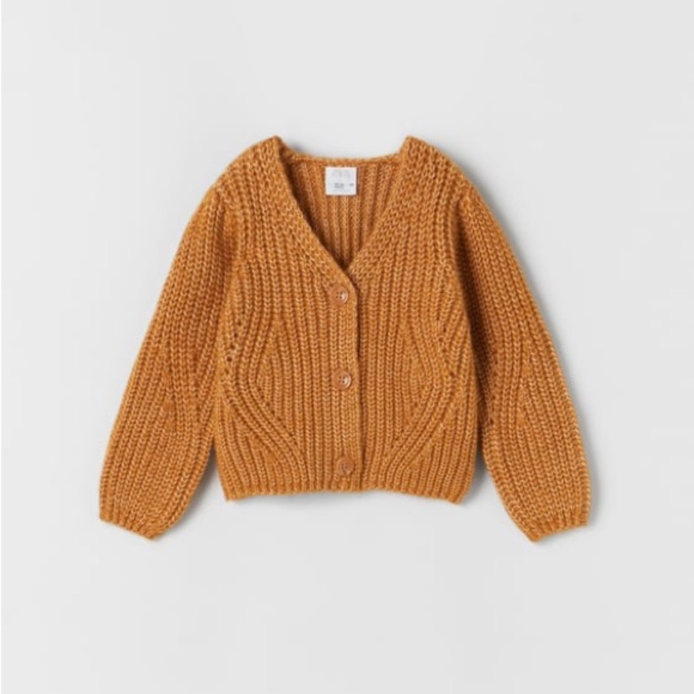 Zara Knit Cardigan Size 2-3T